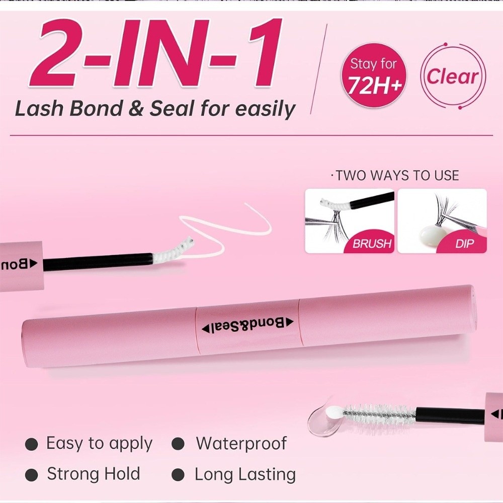 Eyelash Extension Volume Styles - ขนตาปลอมลุคธรรมชาติ สไตล์วิสปี้ 3D วอลลุ่ม ชุดต่อขนตา DIY