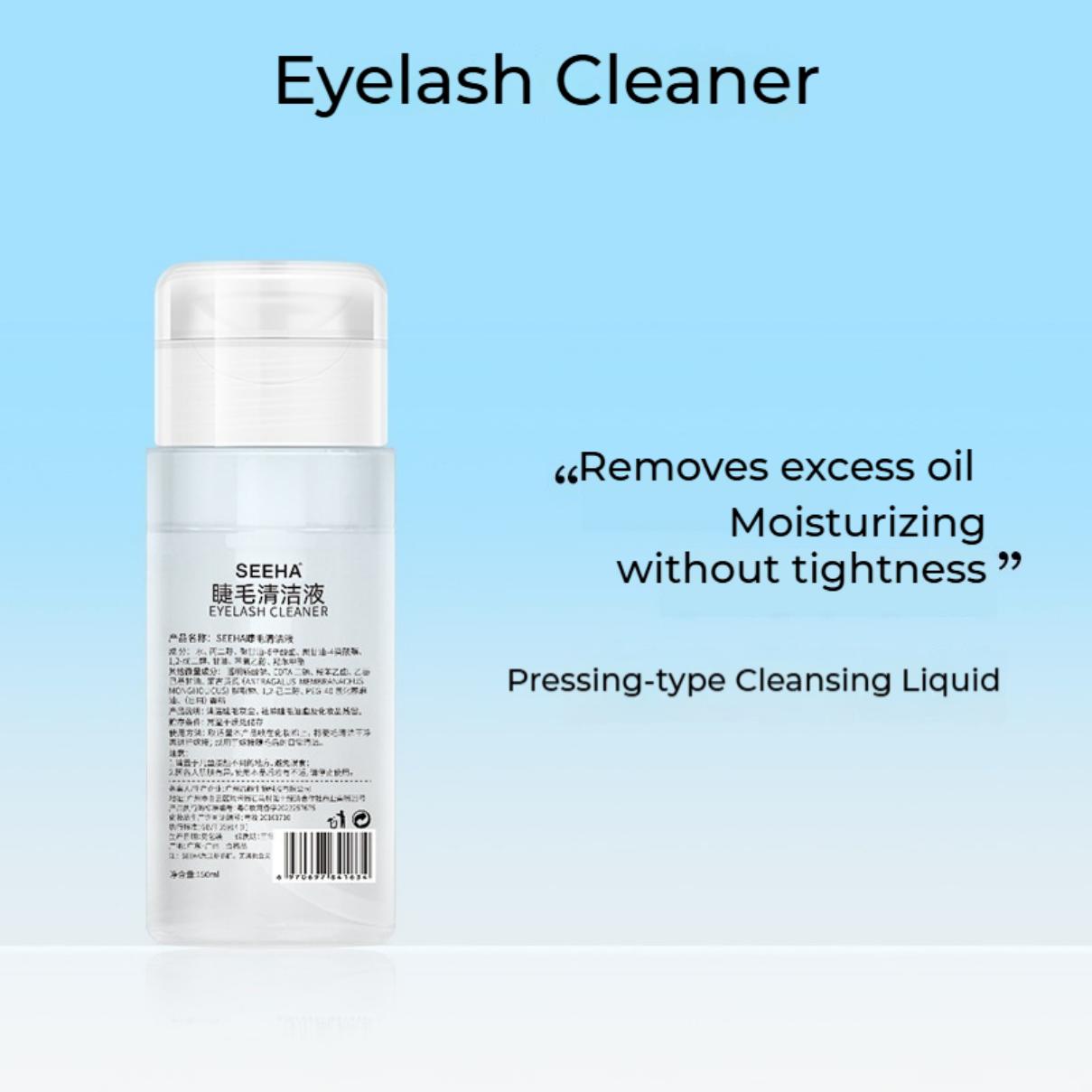Eyelash Extension For No Eyelid - แชมพูสำหรับต่อขนตา Isunley LASH 60 มล. โฟมทำความสะอาดผิวหนังรอบดวงตา