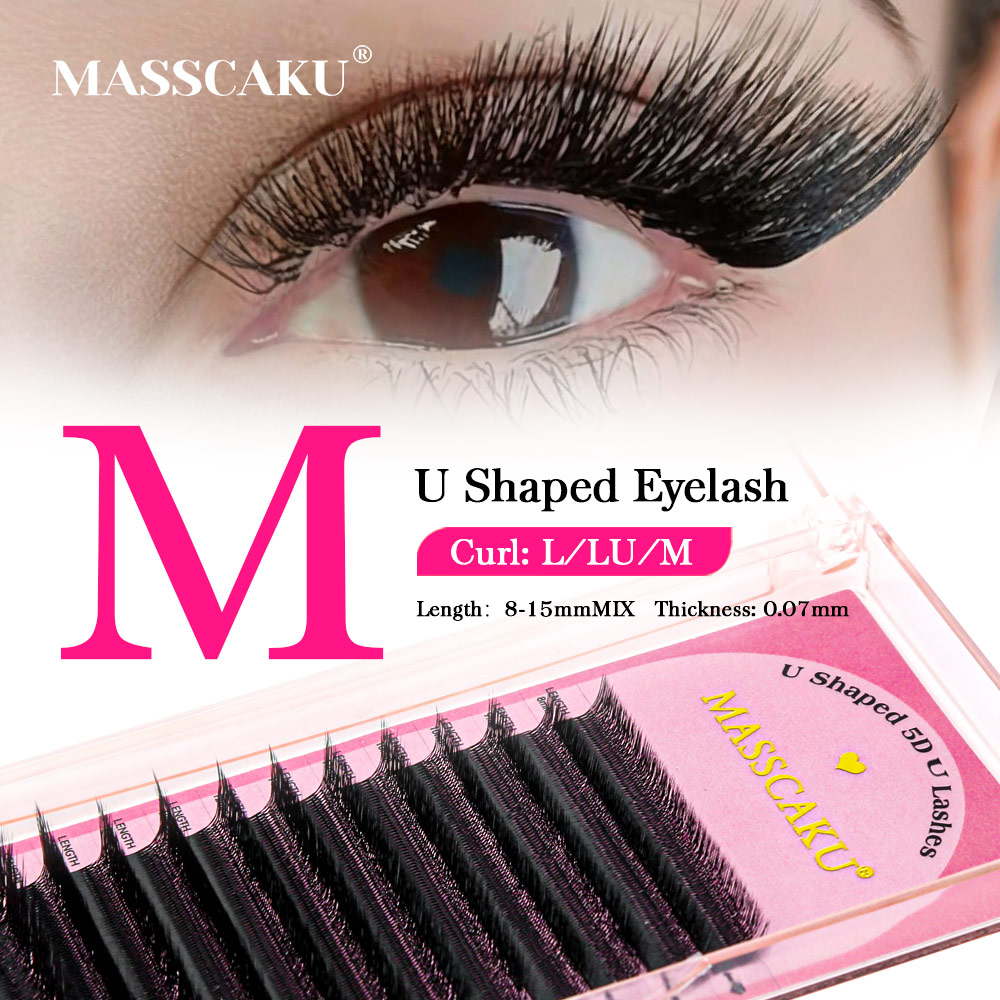 Eyelash Extension Yelix - ขนตาปลอม MASSCAKU 3D 4D 5D L/LU/M
