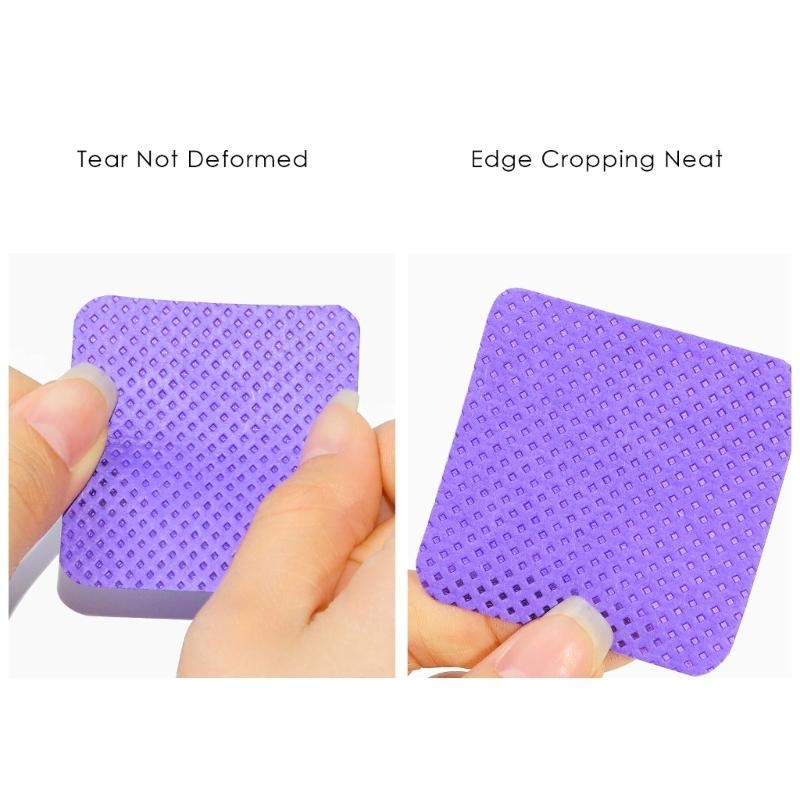 Eyelash Extension Cleaning - G99E 300 ชิ้น Lint Proof ผ้าเช็ดทำความสะอาดเล็บ