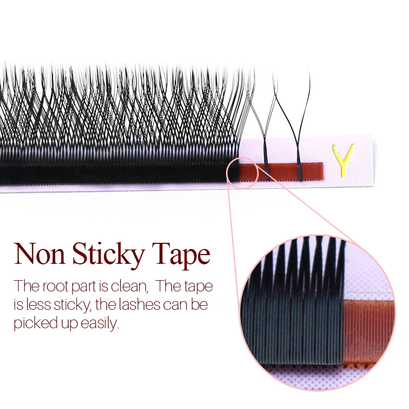 เพลง LASHES YY รูปร่างสีดําสีน - Eyelash Extension Yelix บทวิจารณ์และราคา
