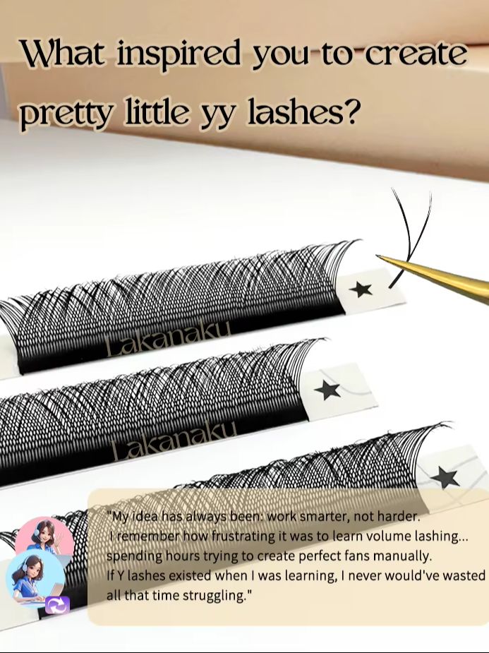 ขนตาปลอมแบบพัดสำเร็จรูป LAKANA - Eyelash Extension Yelix บทวิจารณ์และราคา