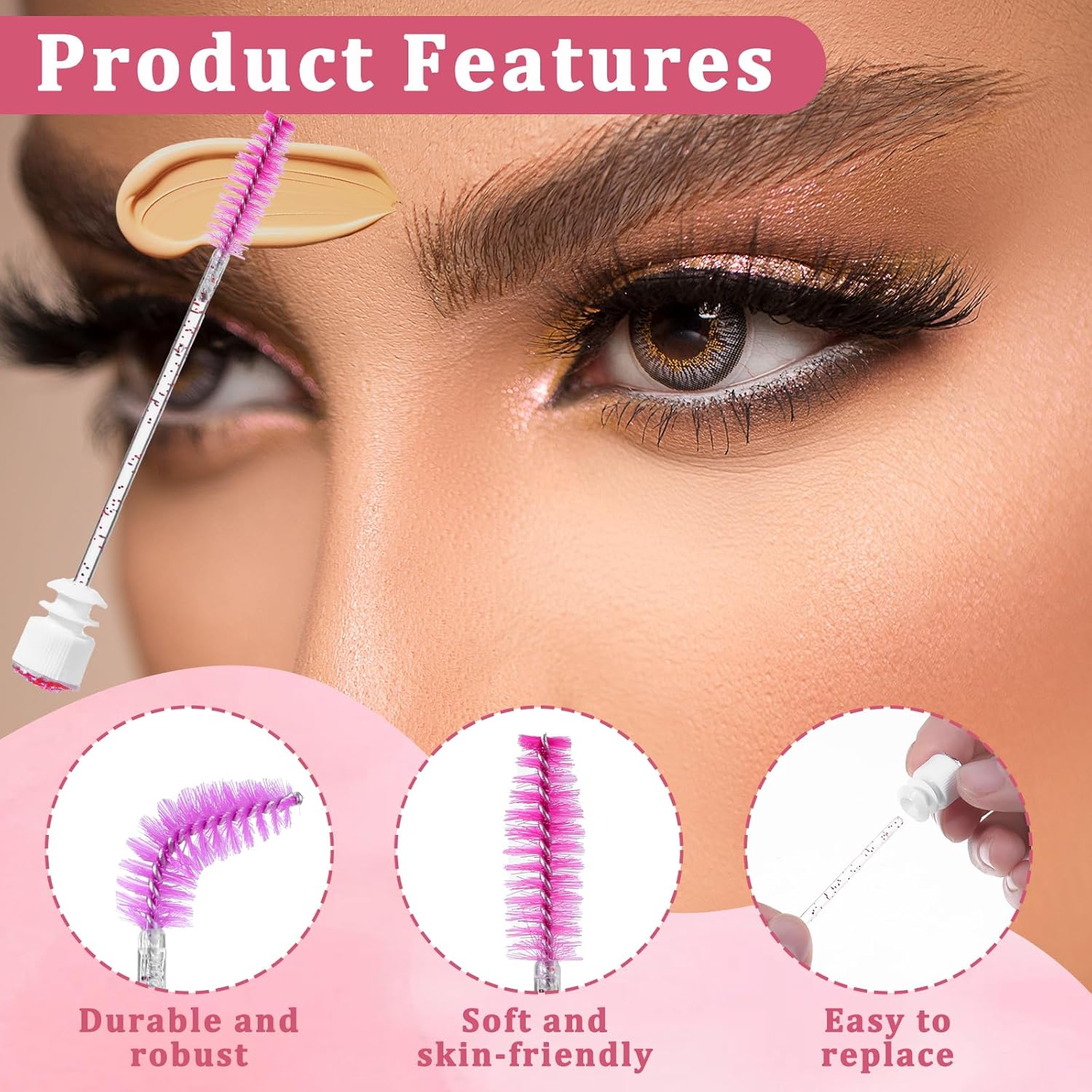 แปรงปัดขนตา หลอดใส่มาสคาร่า อุ - Eyelash Extension Cleaning บทวิจารณ์และราคา