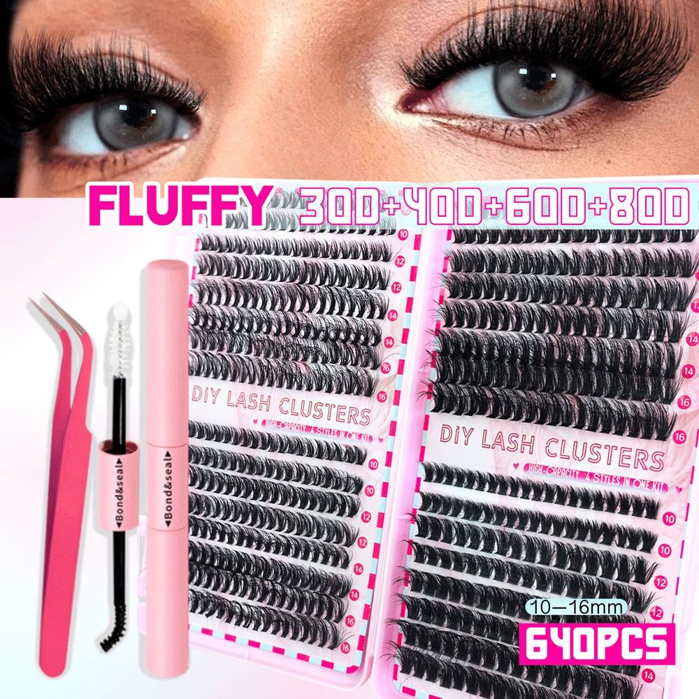ขนตาปลอมแบบ 3 มิติ ความยาว 9-1 - Eyelash Extension Volume Styles บทวิจารณ์และราคา
