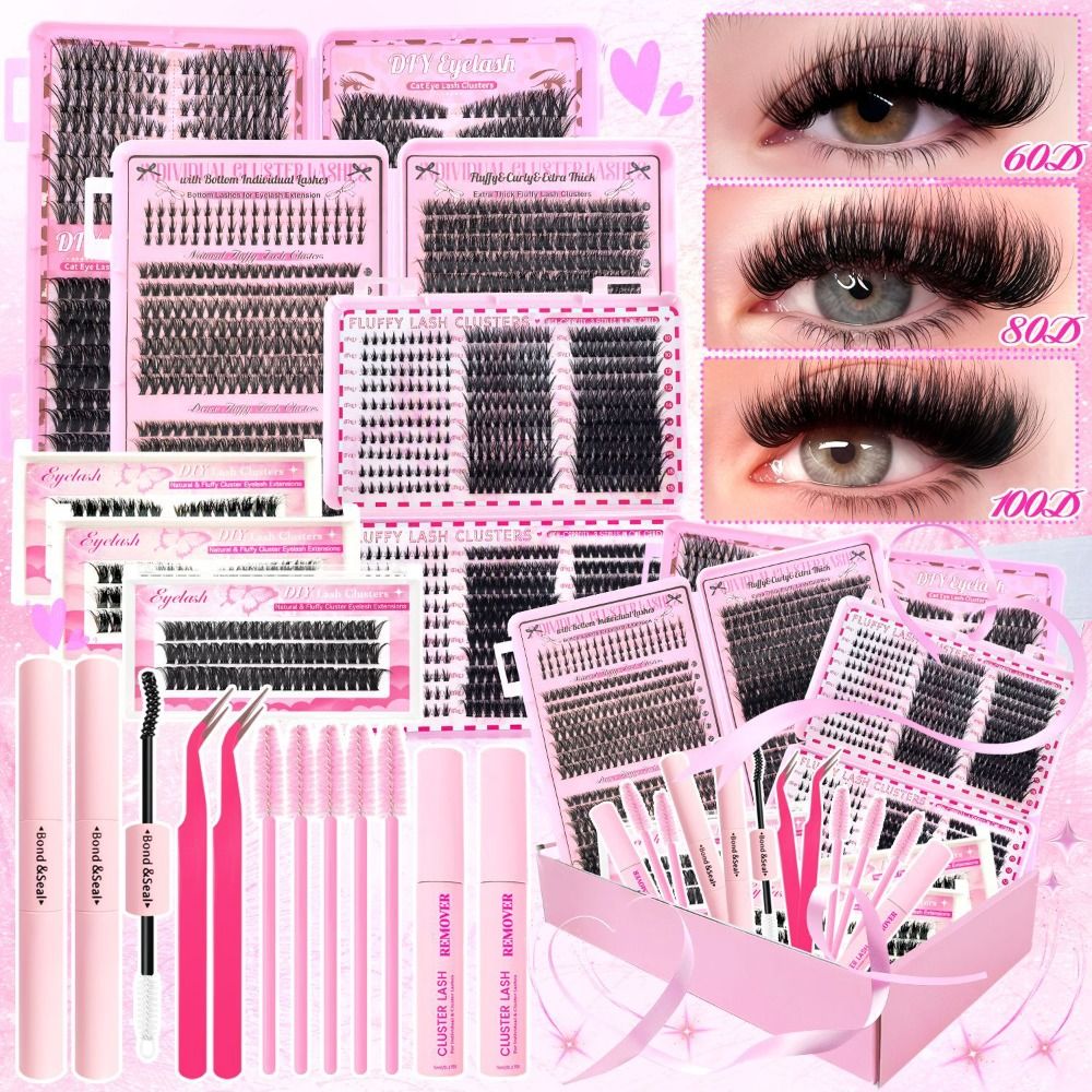ขนตาปลอมแบบ 3 มิติ ความยาว 9-1 - Eyelash Extension Volume Styles บทวิจารณ์และราคา