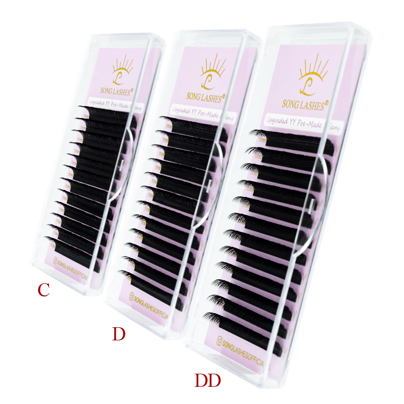 เพลง LASHES ใหม่ Premade แฟน Y - Eyelash Extension Yelix บทวิจารณ์และราคา