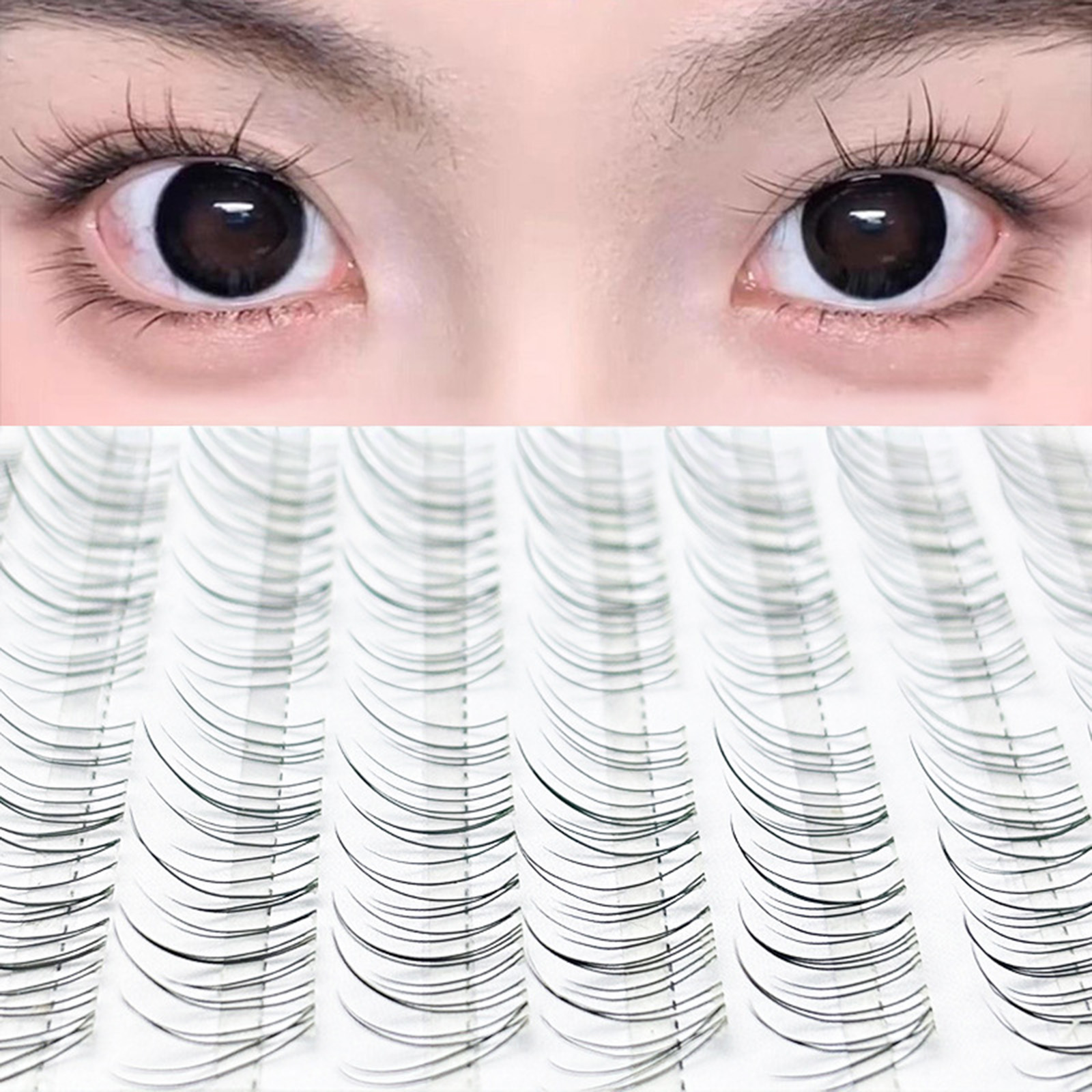 ขนตาปลอมสไตล์เกาหลี แบบเบบี้สไ - Eyelash Extension Volume Styles บทวิจารณ์และราคา