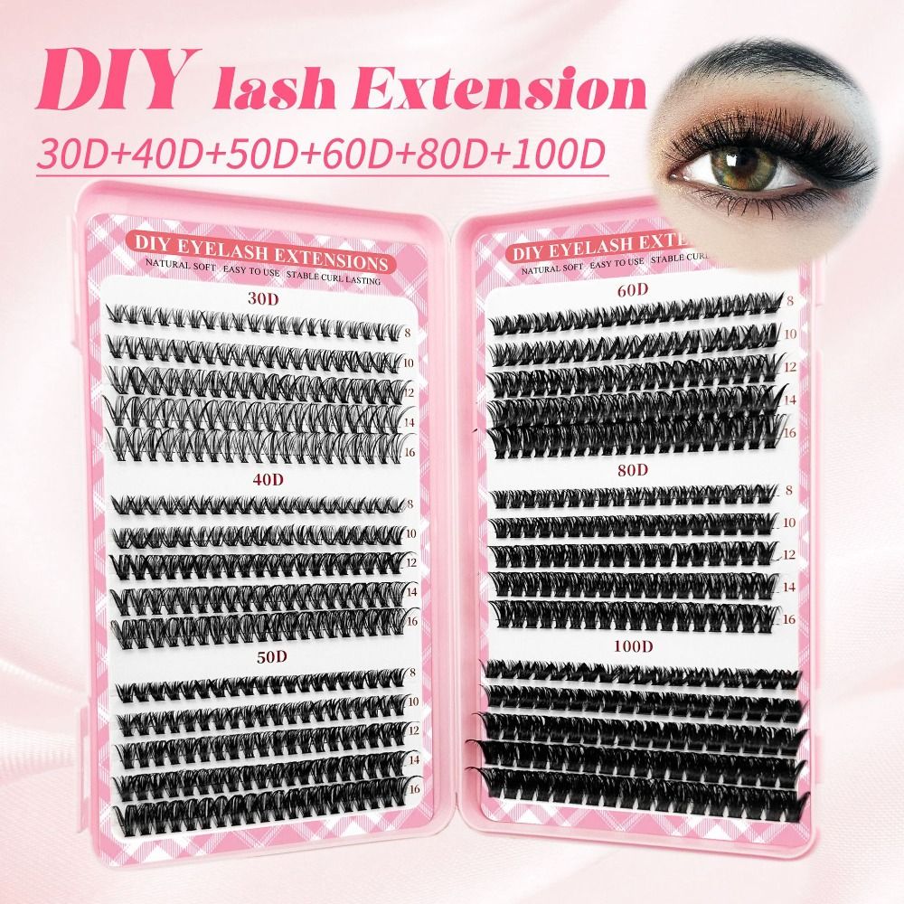 ขนตาปลอมแบบธรรมชาติ ความยาว 9- - Eyelash Extension Volume Styles บทวิจารณ์และราคา