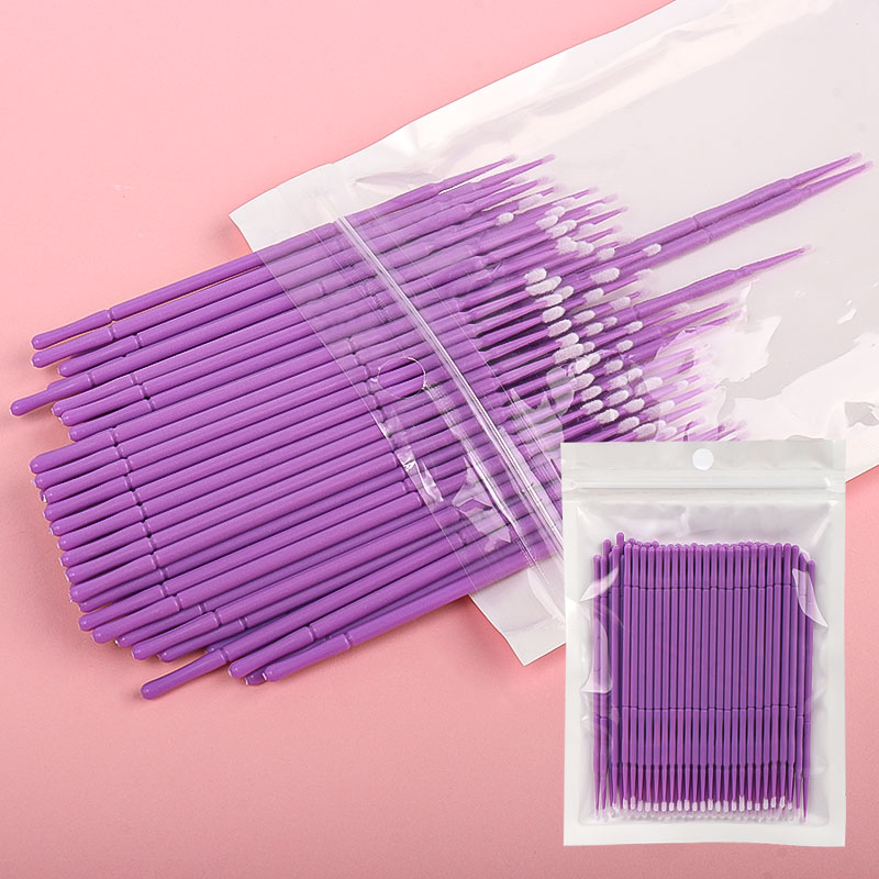 ไม้พันสำลีทำความสะอาดขนตาแบบไม - Eyelash Extension Cleaning บทวิจารณ์และราคา
