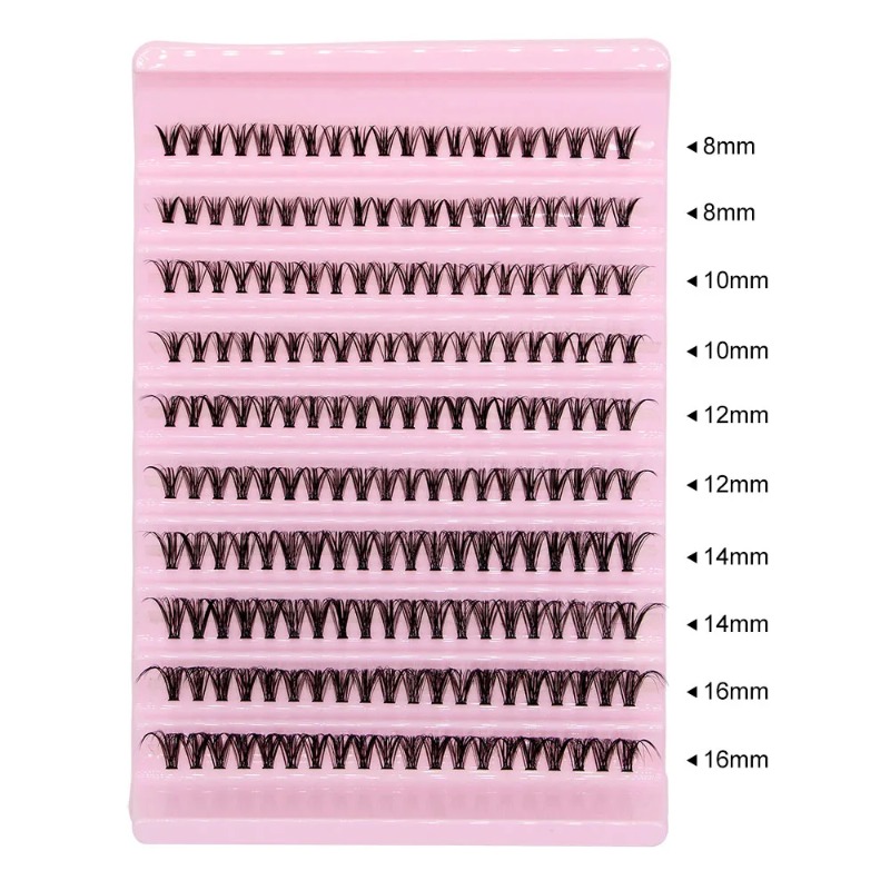ขนตาปลอมแบบช่อ DIY ขนาดใหญ่พิเ - Eyelash Extension Volume Styles บทวิจารณ์และราคา