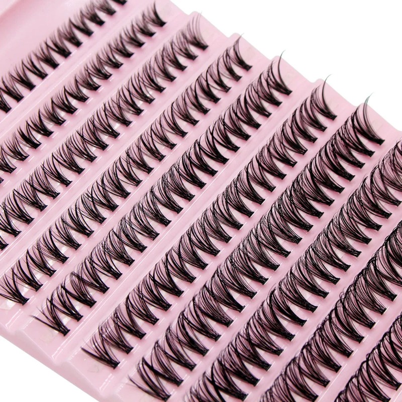 ขนตาปลอมแบบช่อ DIY ขนาดใหญ่พิเ - Eyelash Extension Volume Styles บทวิจารณ์และราคา