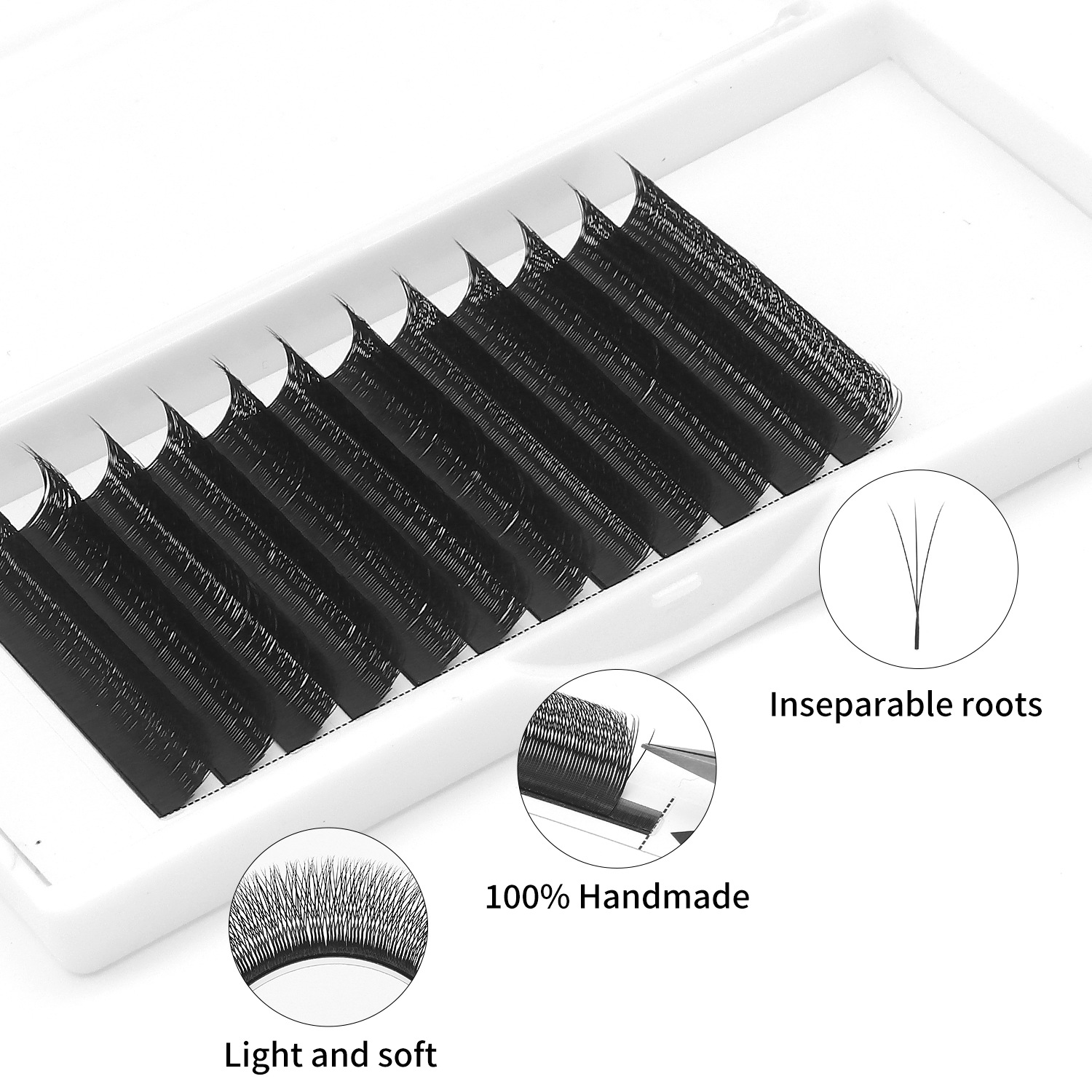 ขายส่งขนตาปลอม 3D 4D 5D ทรง W  - Eyelash Extension Logo บทวิจารณ์และราคา