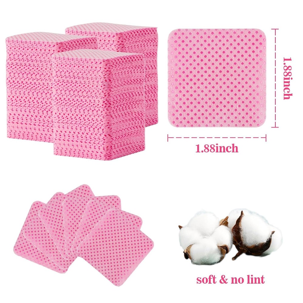 แผ่นเช็ดทำความสะอาดเล็บแบบไม่ม - Eyelash Extension Glue Remover บทวิจารณ์และราคา