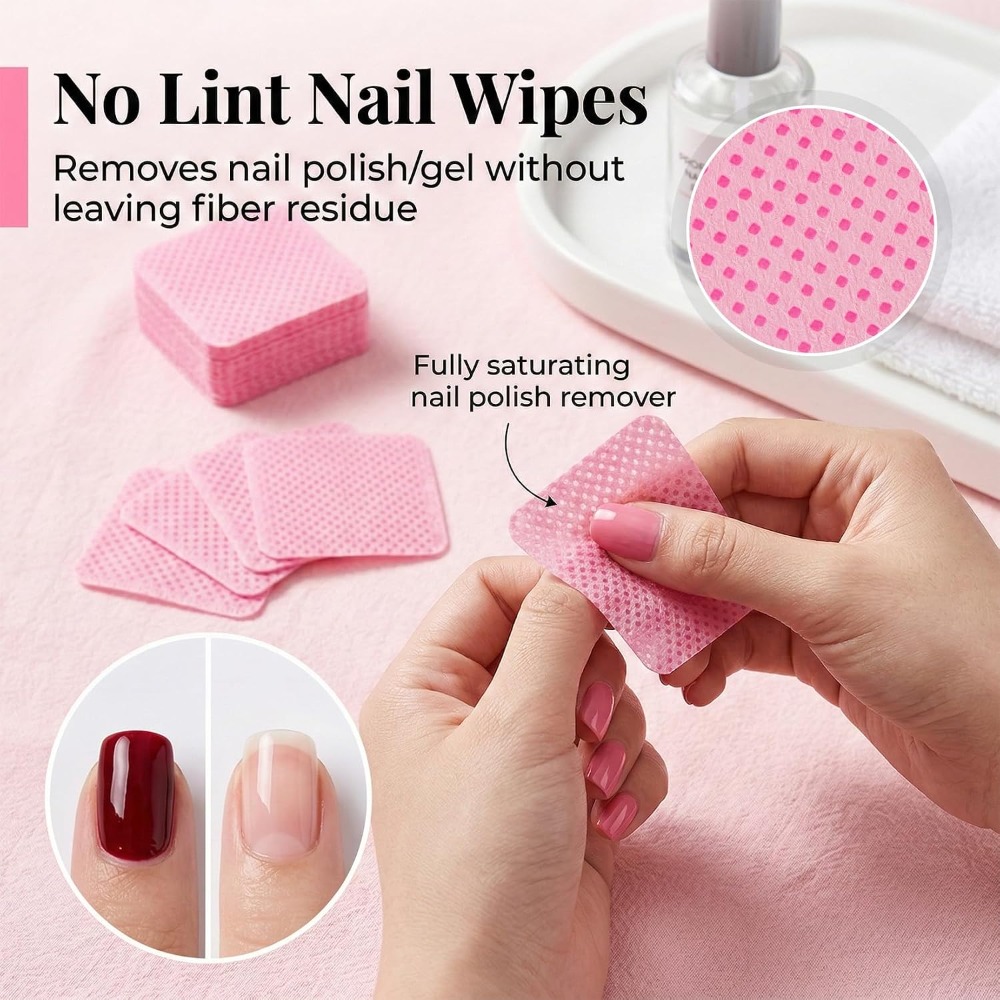 แผ่นเช็ดทำความสะอาดเล็บแบบไม่ม - Eyelash Extension Glue Remover บทวิจารณ์และราคา