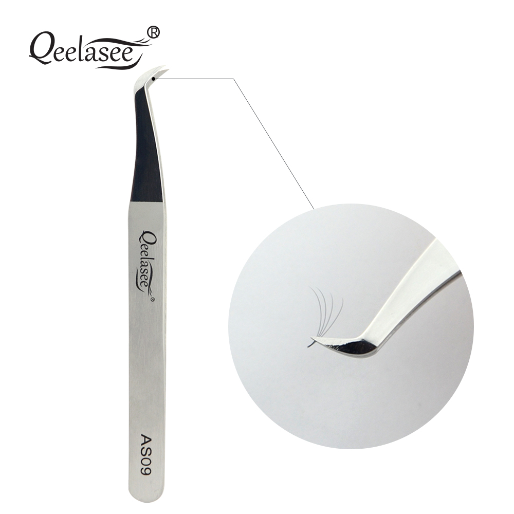 คีเลซี AS09 แหนบสแตนเลสสำหรับต - Eyelash Extension Logo บทวิจารณ์และราคา