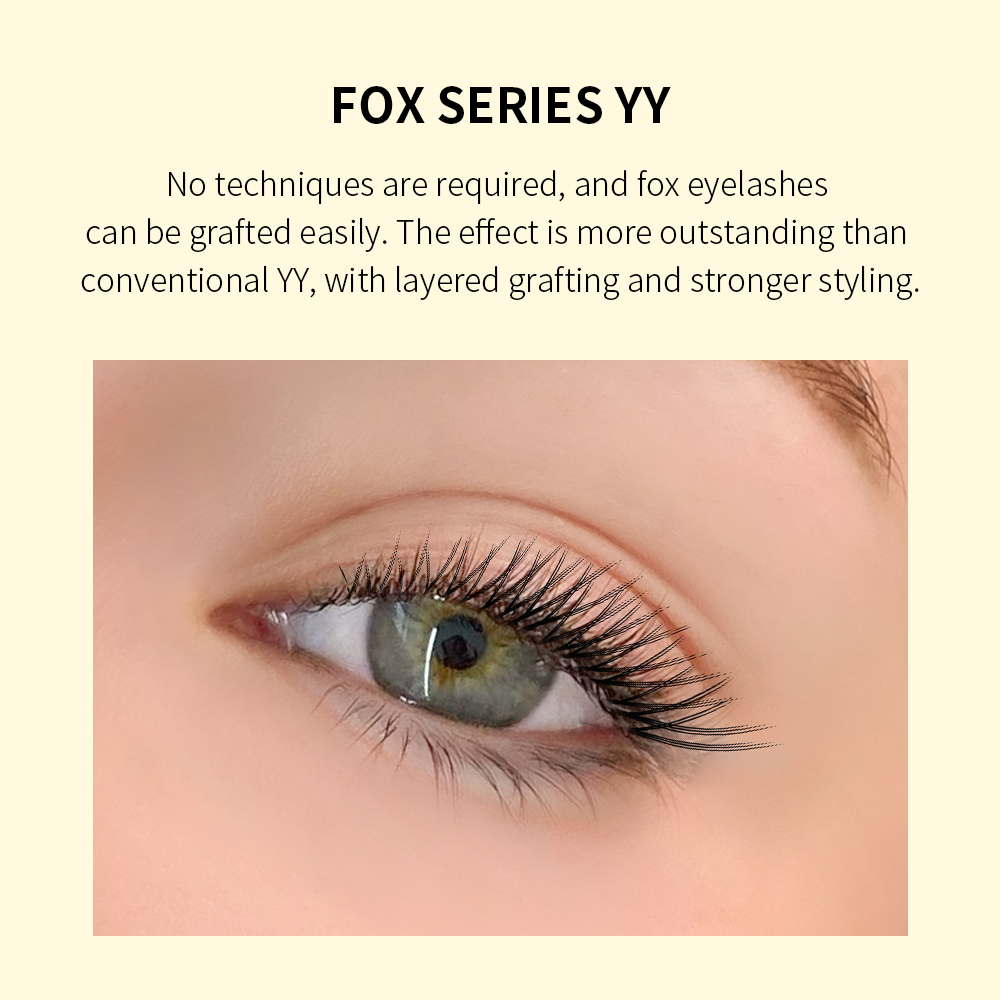 ขนตาปลอม GLAMLASH Flying YY 3D - Eyelash Extension Yelix บทวิจารณ์และราคา