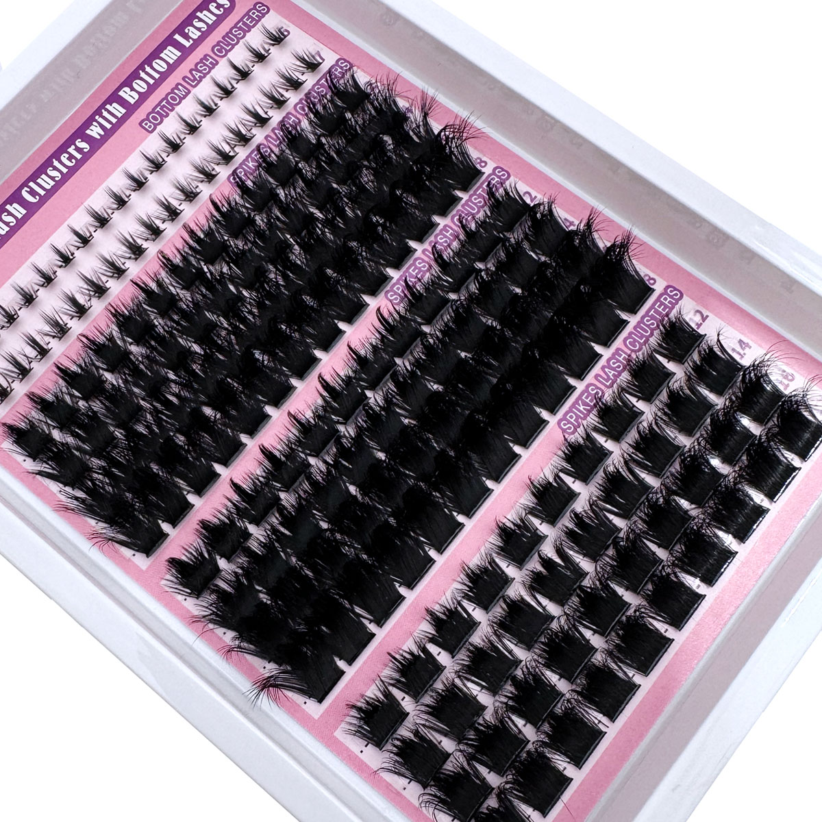 ขนตาปลอมแบบ 300D-60D 4 แบบ ขนต - Eyelash Extension Volume Styles บทวิจารณ์และราคา