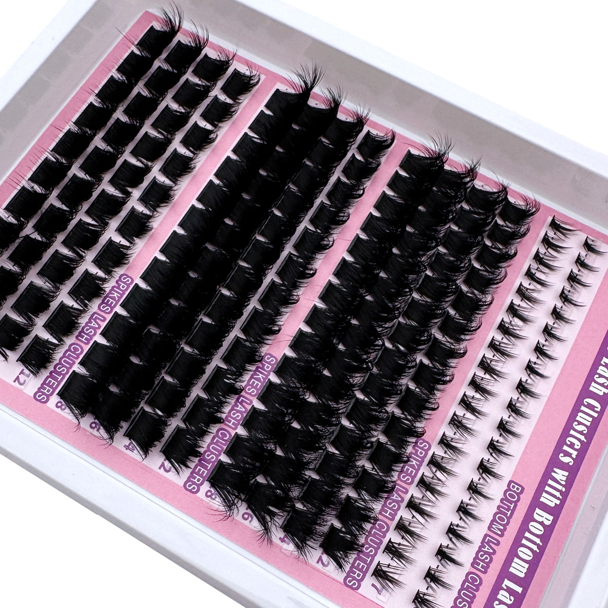 ขนตาปลอมแบบ 300D-60D 4 แบบ ขนต - Eyelash Extension Volume Styles บทวิจารณ์และราคา